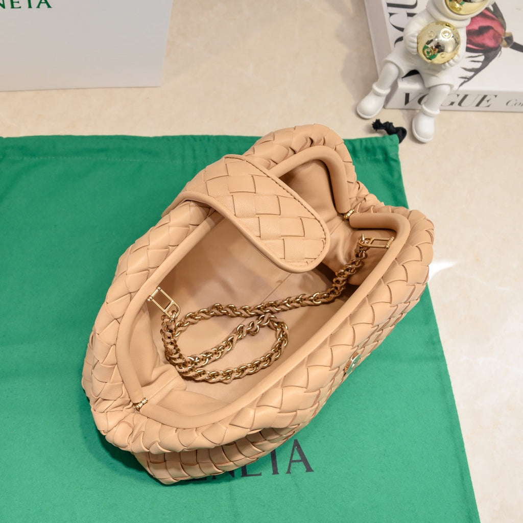 Teen Lauren 1980 With Chain 31.5 Beige Leather Ghw