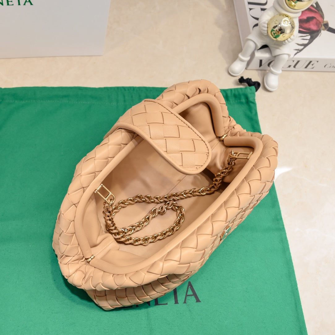 Teen Lauren 1980 With Chain 31.5 Beige Leather Ghw